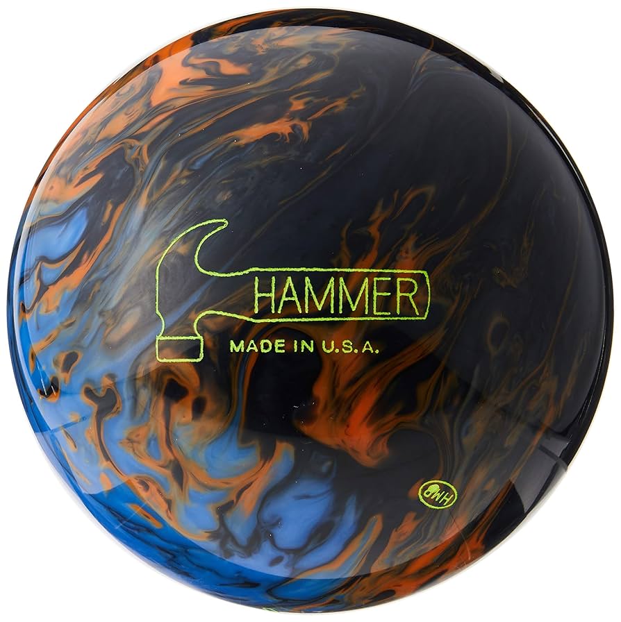 Hammer Black Widow Spare Bowling Ball Blue/Orange/Smoke